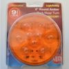 M42339Y 4" Round Park/Rear Turn Light, Amber light - 9 LEDs