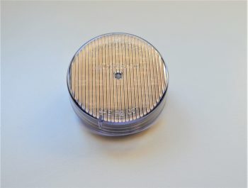 M11300YCL 2.5" Round Clear Lens Amber Clearance Marker - 13 LEDs - Image 2