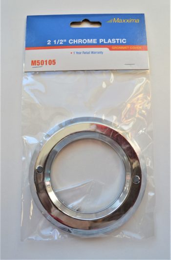 M50105 2 1/2" Chrome Plastic Grommet