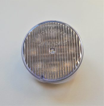 M11300RCL 2.5" Round Clear Lens Red Clearance Marker - 13 LEDs - Image 2