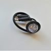M09300RCL 3/4" Mini Combination Clearance Marker Red Clear Lens - Image 3