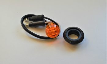 M09300Y 3/4" Mini Combination Clearance Marker Amber - Image 4