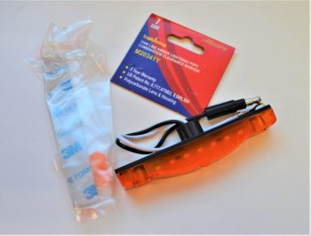 M20341Y Thin Line 4" X 5/8" Amber Clearance Marker - Image 2