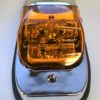 M27011Y Chrome Cab Marker Amber