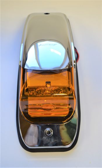 M27011Y Chrome Cab Marker Amber - Image 2